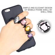 finger ring diamond case for iPhone 6 iPhone 6 Plus TPU back cover