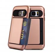 2 in 1 sublimation hybrid case for Galaxy S7 Galaxy S7 edge with card slot