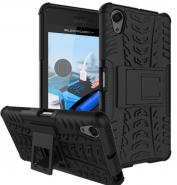 Stand armor ballistic case for Sony Xperia X performance