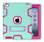 Adjust stand hard plastic case for iPad 2/3/4