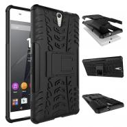 Stand armor ballistic case for Sony Xperia C5 ultra anti-scratch back cover
