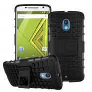 Stand armor ballistic case for Motorola X play anti-scratch back cover