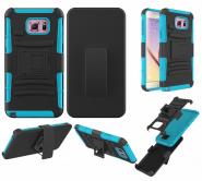Stand holster hybrid silicone case for Galaxy Note 5 with belt clip