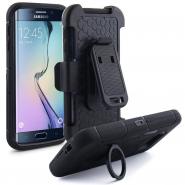 Rotated stand holster case for Galaxy S6 S6 edge with belt clip
