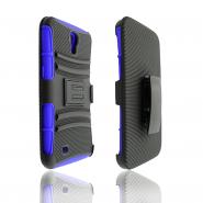 Stand holster hybrid silicone case for Galaxy Mega 6.3 i9200