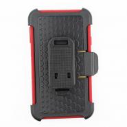 Robot stand holster case for Galaxy Note 3 with clips