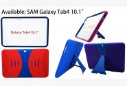 Robot kickstand rubber case for Galaxy Tab 4 10.1inch T530