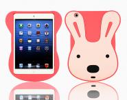3D cartoon animal silicone case for iPad mini