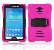 Shockwave stand silicone case for Galaxy Tab 3 7inch P3200