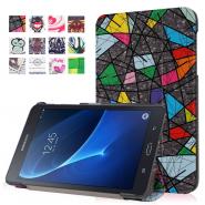 3D painting printing folio leather case for Galaxy Tab A 7inch T280