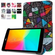 3D printing PU leather foldable stand case for LG G Pad III 8inch