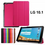Triple foldable PU leather hybrid case for LG G Pad II 10.1inch