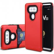 Slideable cover card holder hybrid phone case for LG V20