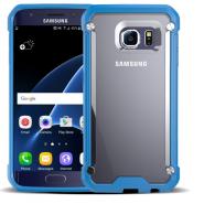 Scratchproof clear matte PC back case for Galaxy S6