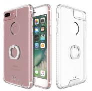 Metal ring stand crystal case for Apple iPhone 7