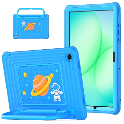 Sky astronaut decoration case for Samsung tab A11+ 11 ring handle case