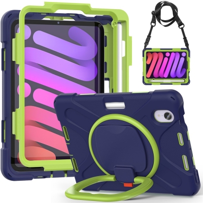 Fall resistant ring handle case for iPad Mini 7 ...