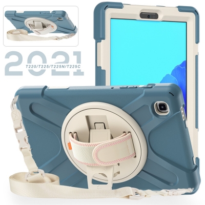 Handle grip stand case for Samsung tab A7 lite 8.7inch shockproof cover