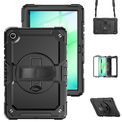 Heavy duty shock absorb grip case for Samsung tab A11+ 11inch X230 build in screen protector