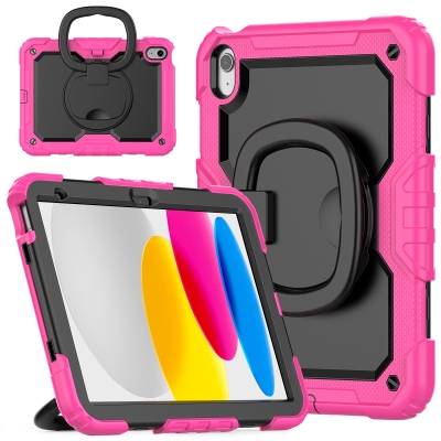 Hard plastic ring stand case for iPad 11th A16 10 gen 10.9 tough protective shell