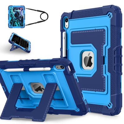 Fashion colored frame stand case for iPad 11th A16 stable stand cover for iPad 10th gen 10.9