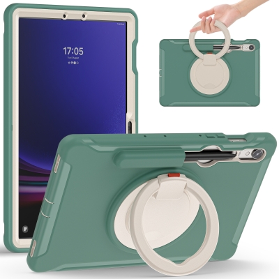 Fleek rotate ring stand case for Samsung tab S10 FE Tab S10 lite 11inch TPU slim cover S9