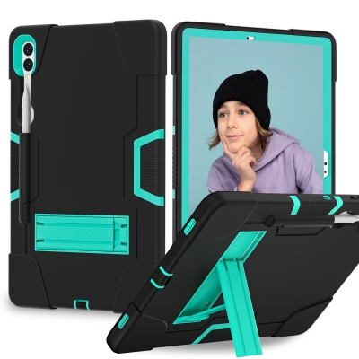 Tab S9 FE+ kickstand shock protection case for Samsung tab S10+ 12.4 durable cover Tab S9 Plus