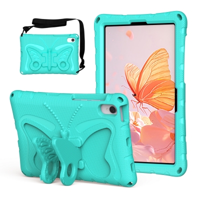 Cute 3D butterfly EVA kids protection case for Samsung tab S10FE S9 11inch soft anti-shock cover