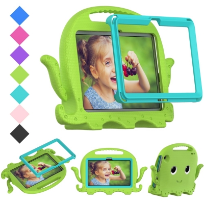 Stable stand Octopus child popular case for Amazon fire HD 7 2022 screen frame tablet cover