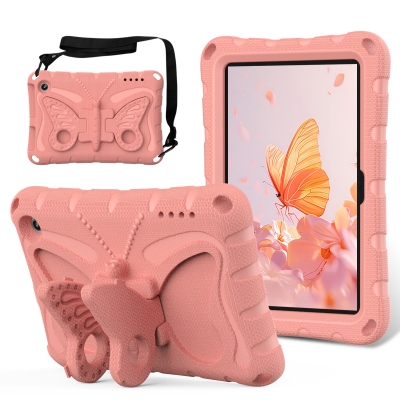 Lovely 3D butterfly EVA kids case for Amazon fire HD 7 2022 washable foam bumper cover