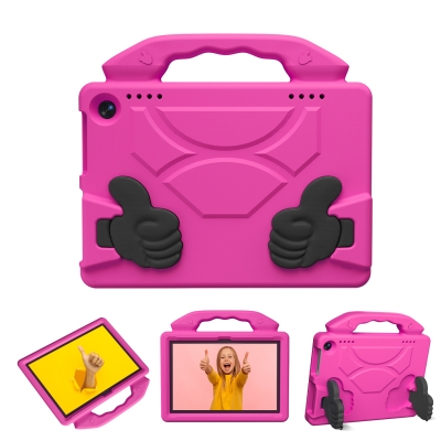 Thumb up stand Kids protection case for Amazon kindle fire HD 8 8 plus EVA foam defender cover