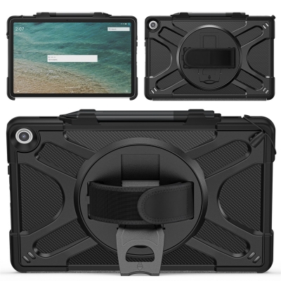 Hard PC matte grip belt case for Amazon fire Max 11 Non-slip slim cover with rotate stand
