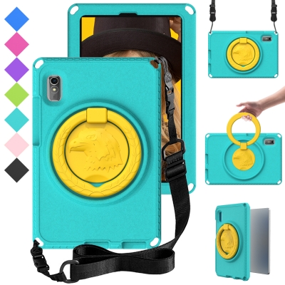 Rotate handle stand case for Lenovo tab M9 TB-310XU kids EVA fall resistant cover with strap