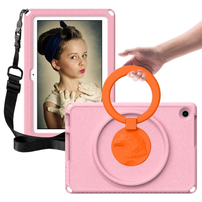 360 degree rotary ring handle case for Lenovo tab M10 10.1 3rd TB-328FU children using EVA ECO cover