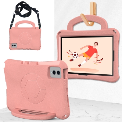 Strap carry football EVA handle stand case for Lenovo tab M11 TB-330FU Pad 11 2024 drop defender cover