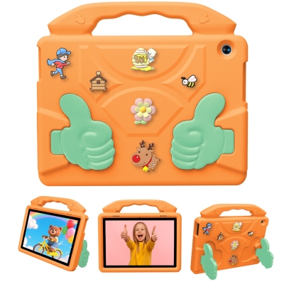 Rotatable flower fun play case for Lenovo tab M10 HD TB-505F 505N shock protection kids EVA cover