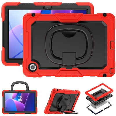 Drop protection combo defender case for Lenovo Tab 10.1 TB-311XU 2025 ring handle grip cover