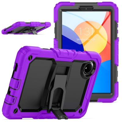 Adjustable robot stand case for Redmi Pad SE 8.7 rugged armour skin