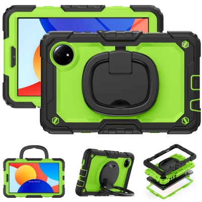 Heavy duty rugged rubber case for Redmi Pad SE 8.7 folding handle grip cover