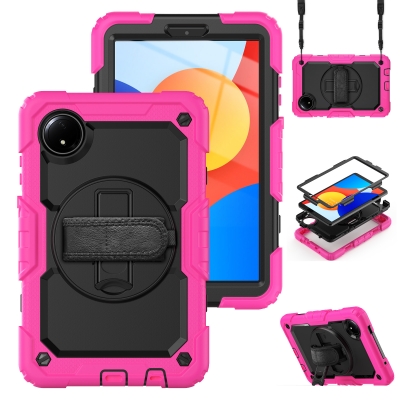 Extreme duty shock resistant case for Redmi Pad SE 8.7 kickstand cover with screen protector
